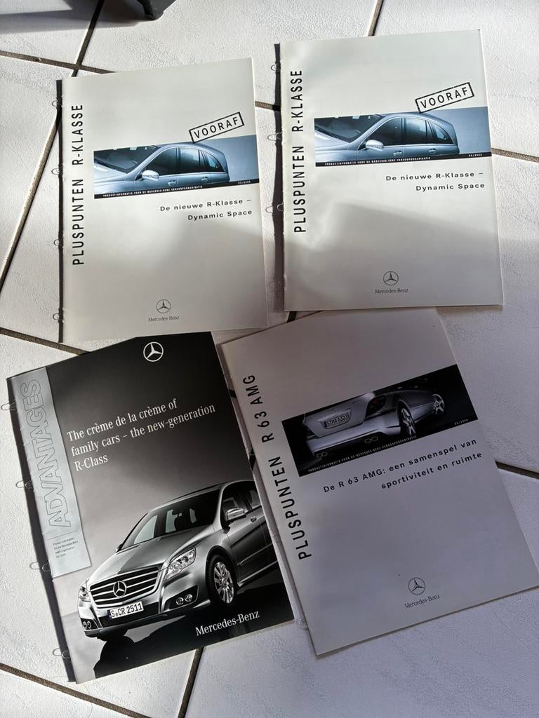 R63 AMG Mercedes Benz Pluspunten Vorteile Advantages Folder, Ophalen of Verzenden, Gelezen, Mercedes