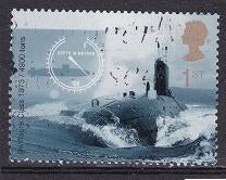 3705 - Engeland michel 1929A gestempeld , 100 jaar Uboot bij, Verzenden, Gestempeld