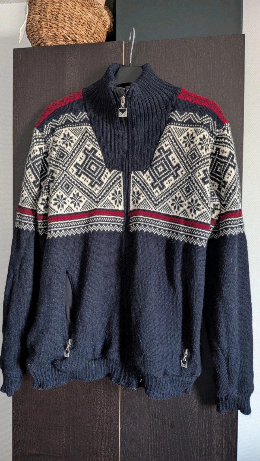 Dale of Norway – Noors vest – Hardanger Windstopper, Dale of Norway, Maat 36 (S), Gedragen, Meerkleurig