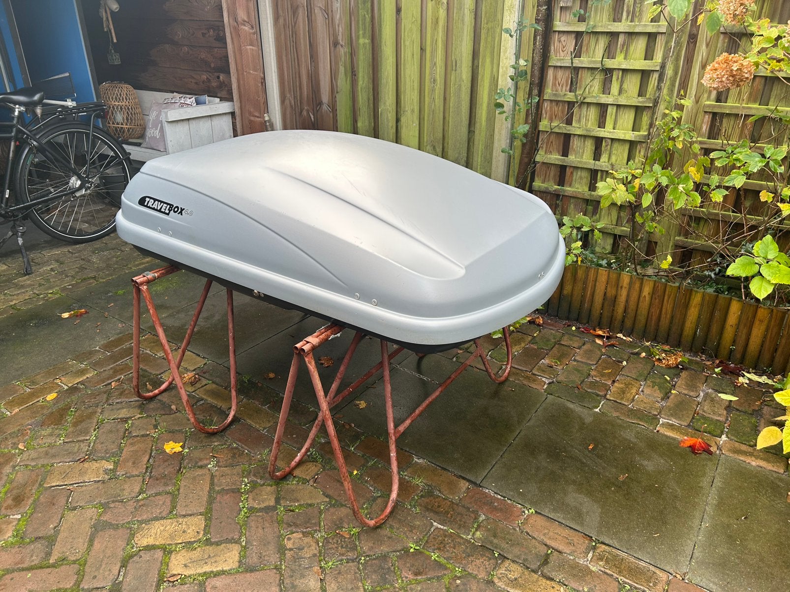 Dakkoffer Hapro Travelbox 4.0, Ophalen