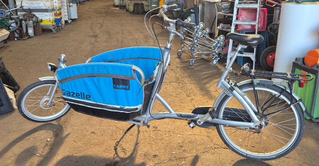 Bakfiets Gazelle Cabby, Ophalen, Gebruikt, 1 kind, Gazelle
