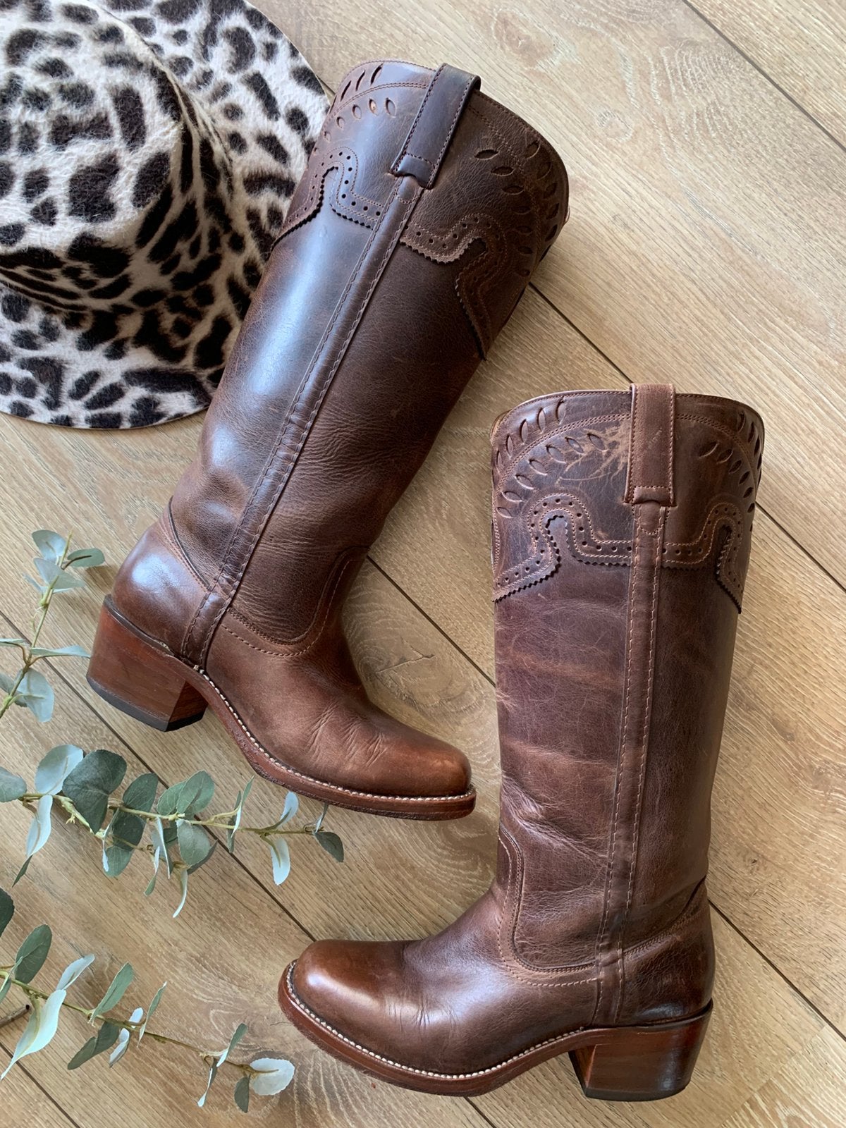 Buffalo campus retro boots 39 40 hoge laarzen blokhak, Hoge laarzen, -, Ophalen of Verzenden, Zo goed als nieuw