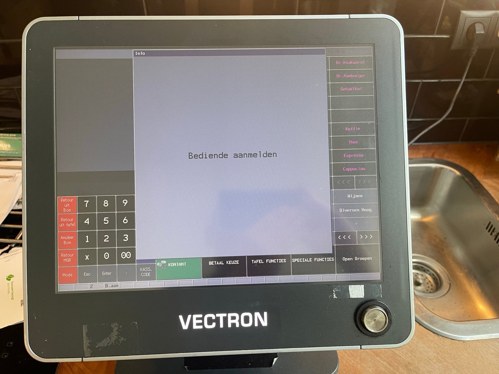 Vectron Kassasysteem - Compleet POS-terminal, Ophalen