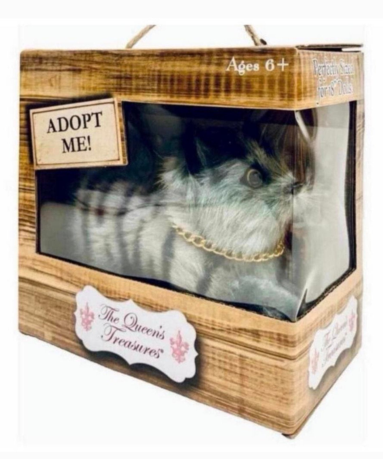 3X The Queen's Treasures Adopt Me hond kat poppen - Queens, Verzamelen, Nieuw, Ophalen of Verzenden, H, H