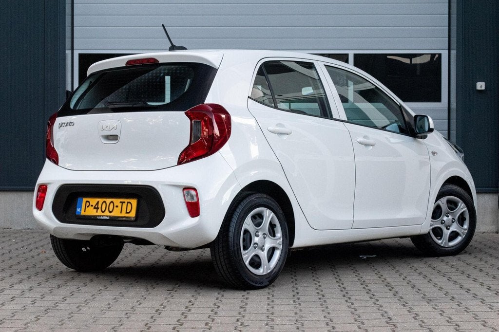 Kia Picanto 1.0 DPi ComfortLine|1e EIGENAAR|NW.APK|CRUISE CO, Auto's, Gebruikt, Met garantie (alle), 4 stoelen, Wit