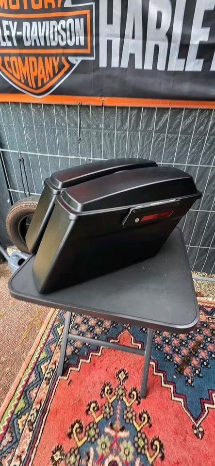 Harley Davidson Koffer origineel, Motoren, Onderdelen | Harley-Davidson, Ophalen of Verzenden, Gebruikt