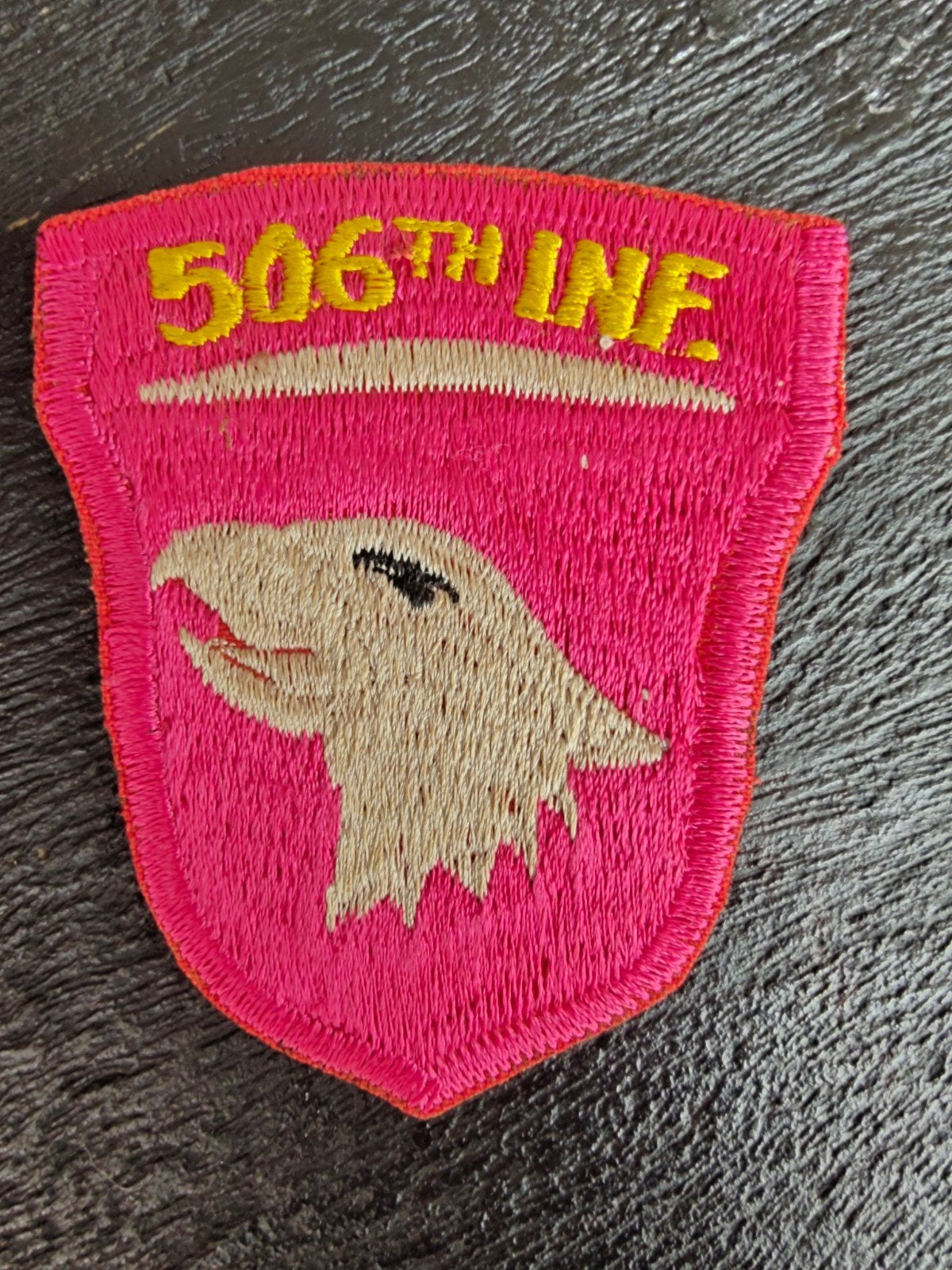 Patch , airborne , Patch , 101st Airborne , 506th INF , loka, Verzamelen, Ophalen of Verzenden, Landmacht, Amerika, Embleem of Badge