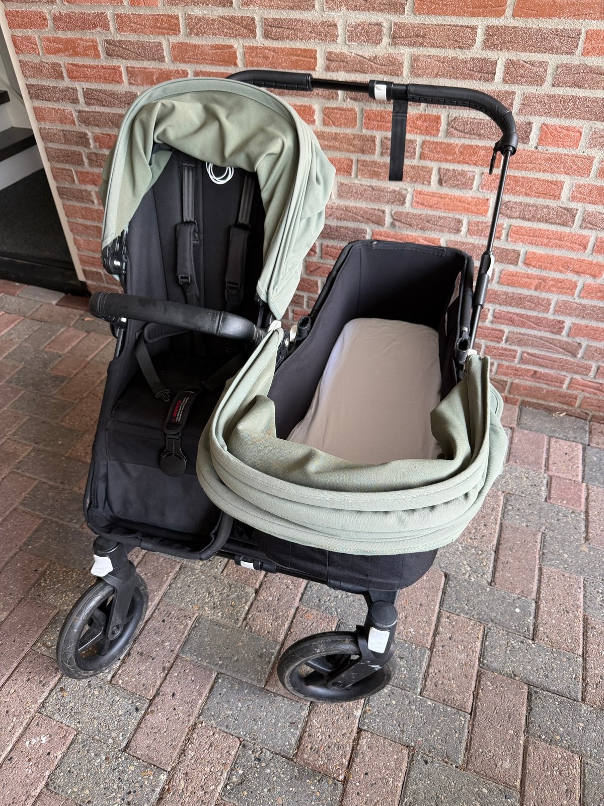 Bugaboo Donkey 3 Duo Kinderwagen, Ophalen, Zo goed als nieuw, Combiwagen, Duowagen