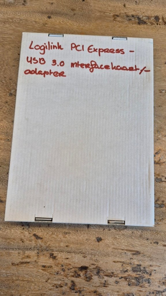 logitec pci kaart usb3.0, Ophalen of Verzenden, Nieuw