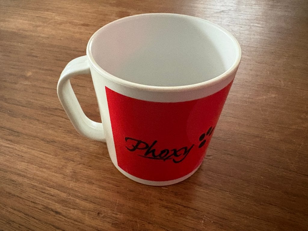 Drinkbeker PSV Phoxy 8 x 9 cm, Ophalen of Verzenden, Gebruikt, PSV, Overige typen