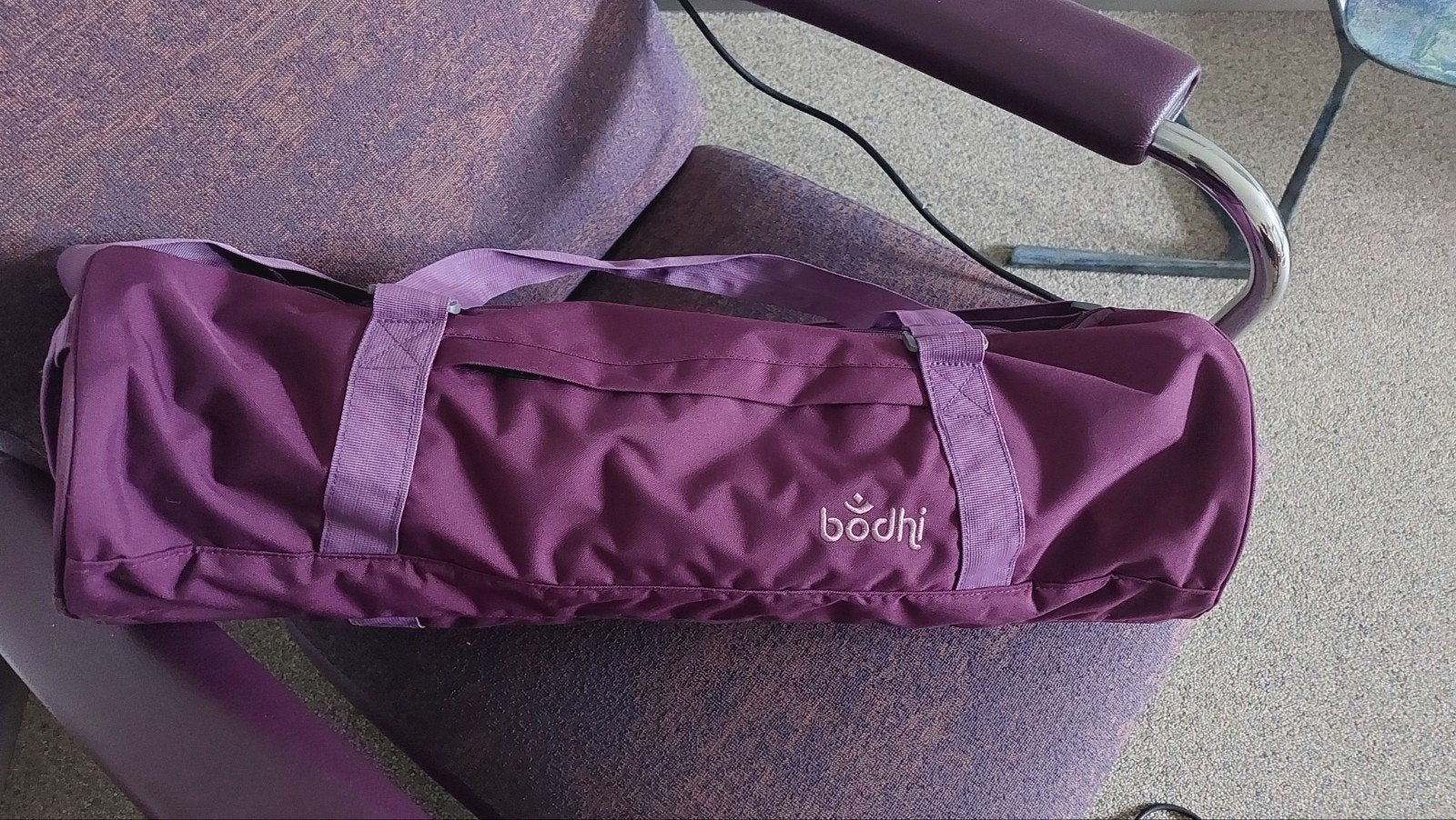 Bodhi Yogatas Paars - Handige Draagtas voor Yogamat, Sport en Fitness, Ophalen, Zo goed als nieuw, Yogatas