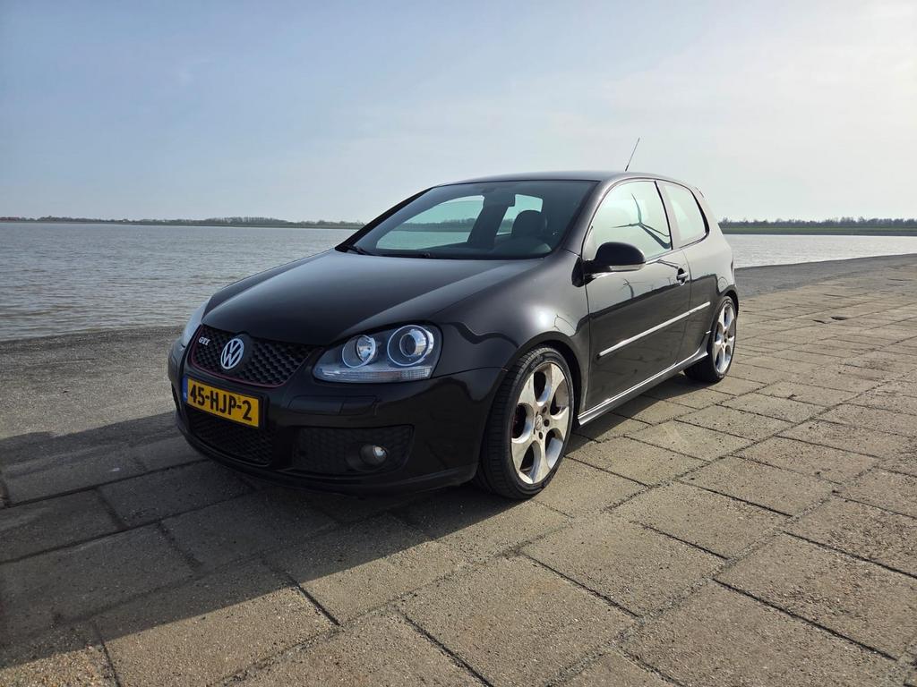 Volkswagen Golf 2.0 GTI 147KW AUT 2009 Zwart, Auto's, Volkswagen, 4 cilinders, 1984 cc, Zwart, Origineel Nederlands