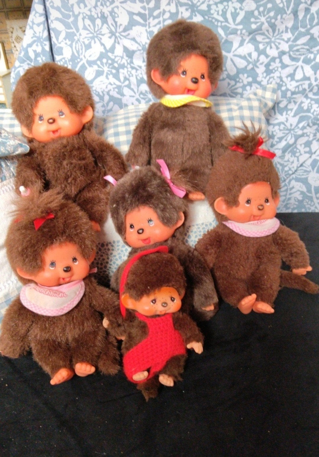 Grote collectie Monchichi knuffels, Kinderen en Baby's, Speelgoed | Knuffels en Pluche, Gebruikt, Overige merken, Overige karakters