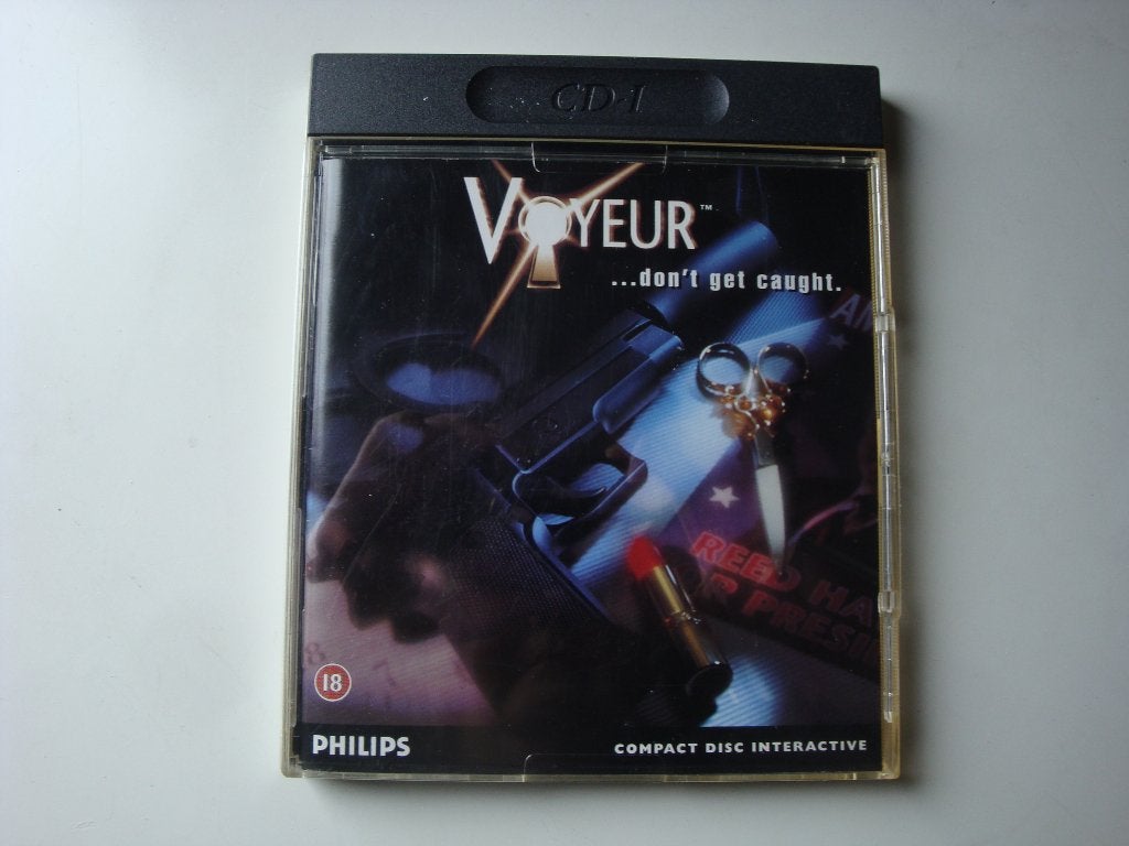 CD-i disc Voyeur don't get caught - CDI interactive, Spelcomputers en Games, Avontuur en Actie, 1 speler, Ophalen of Verzenden