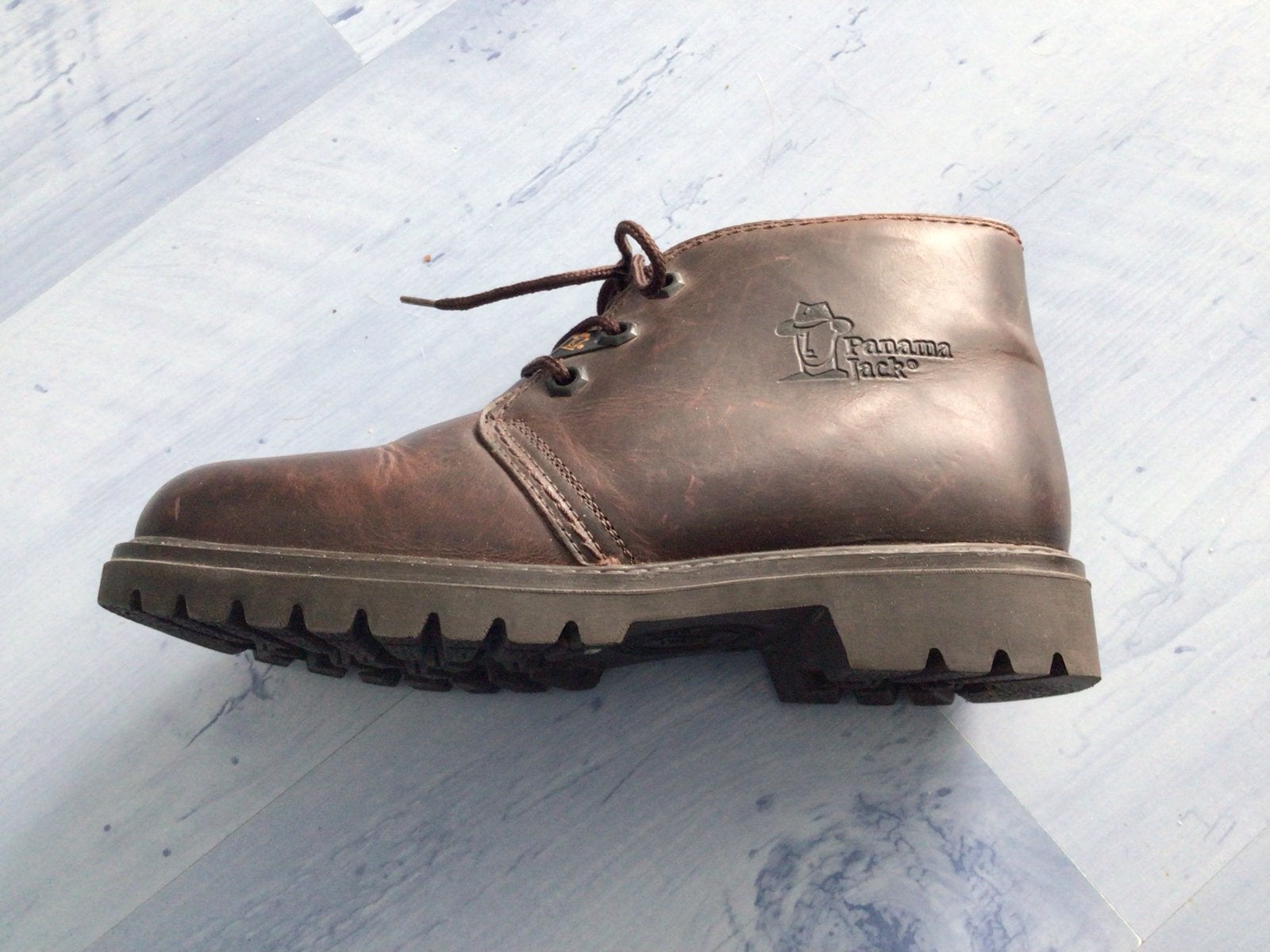 Panama Jack Veterboots Donkerbruin Maat 37/38, Bruin, Lage of Enkellaarzen, Ophalen of Verzenden, Zo goed als nieuw