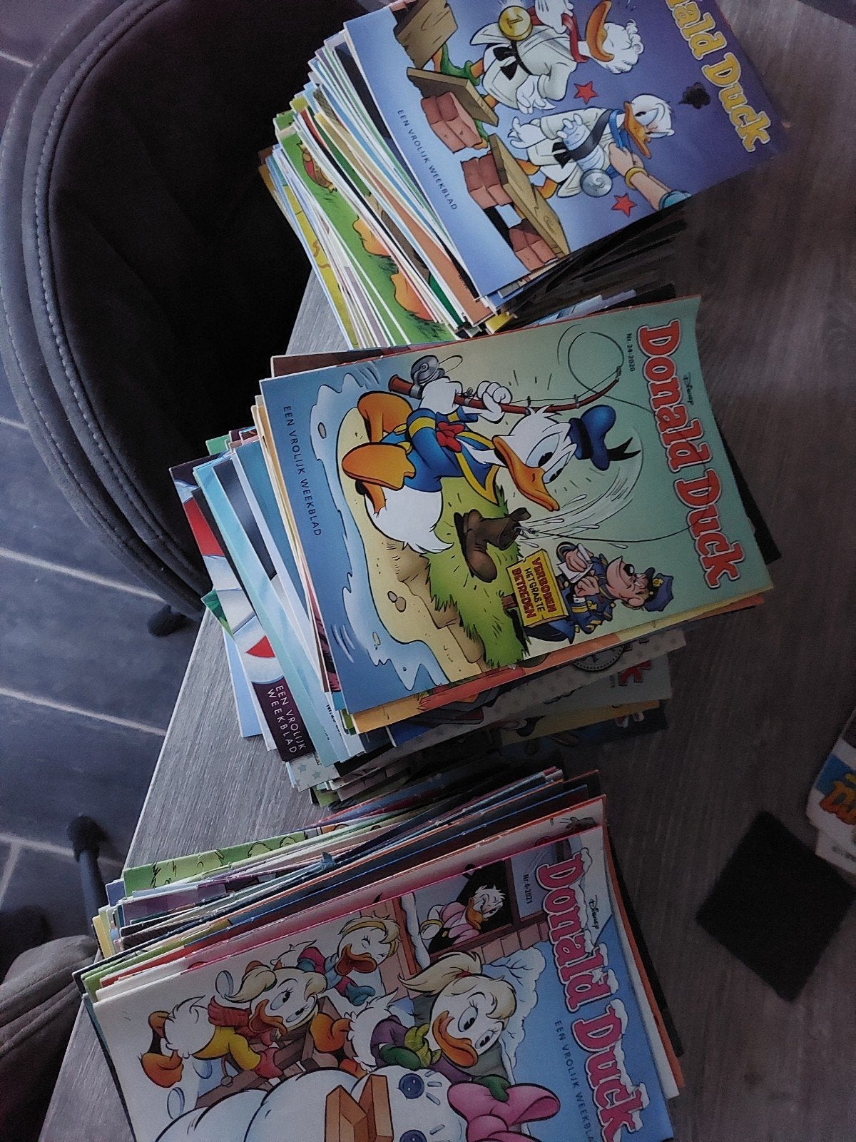 Grote collectie Donald Duck weekbladen, Meerdere stripboeken, Ophalen, Gelezen, Walt Disney