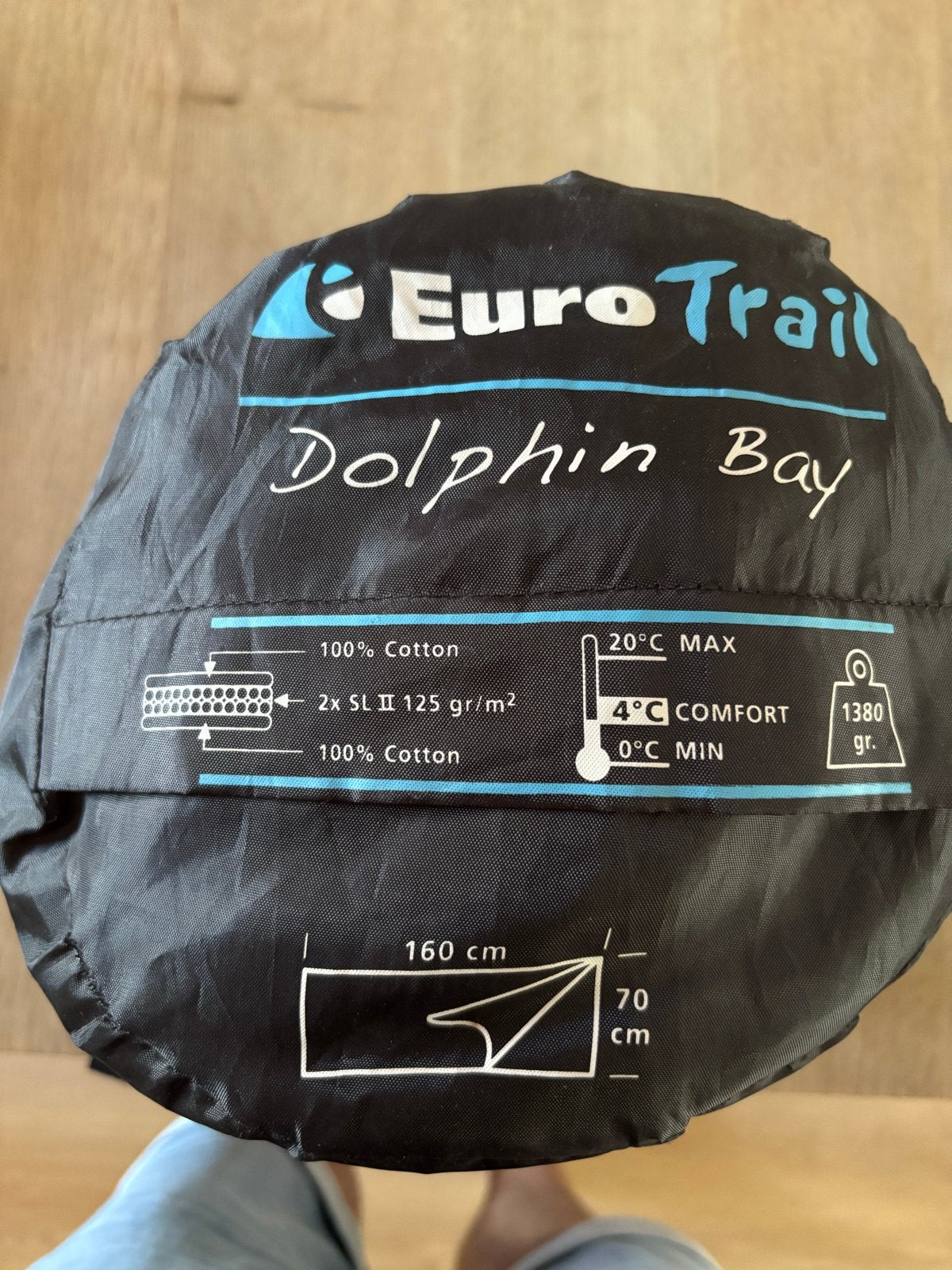 Euro Trail Dolphin Bay Slaapzak voor kids, Caravans en Kamperen, Slaapzakken, Ophalen of Verzenden, Gebruikt