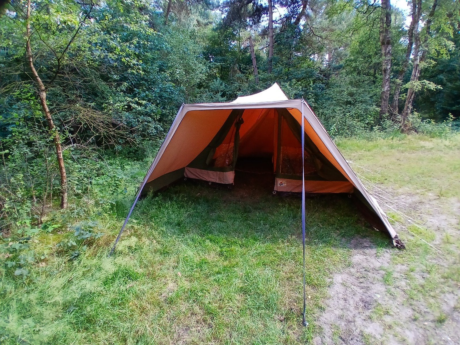 Pyramide tent, Caravans en Kamperen, Tenten, Ophalen, Gebruikt