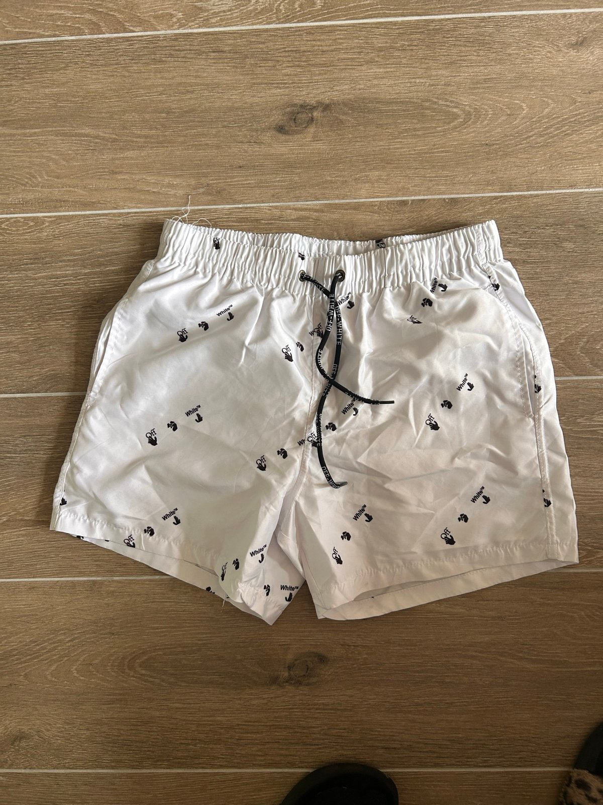 Off-White Zwemshort Maat M, Ophalen of Verzenden, Maat 48/50 (M), Wit, Zwemshort