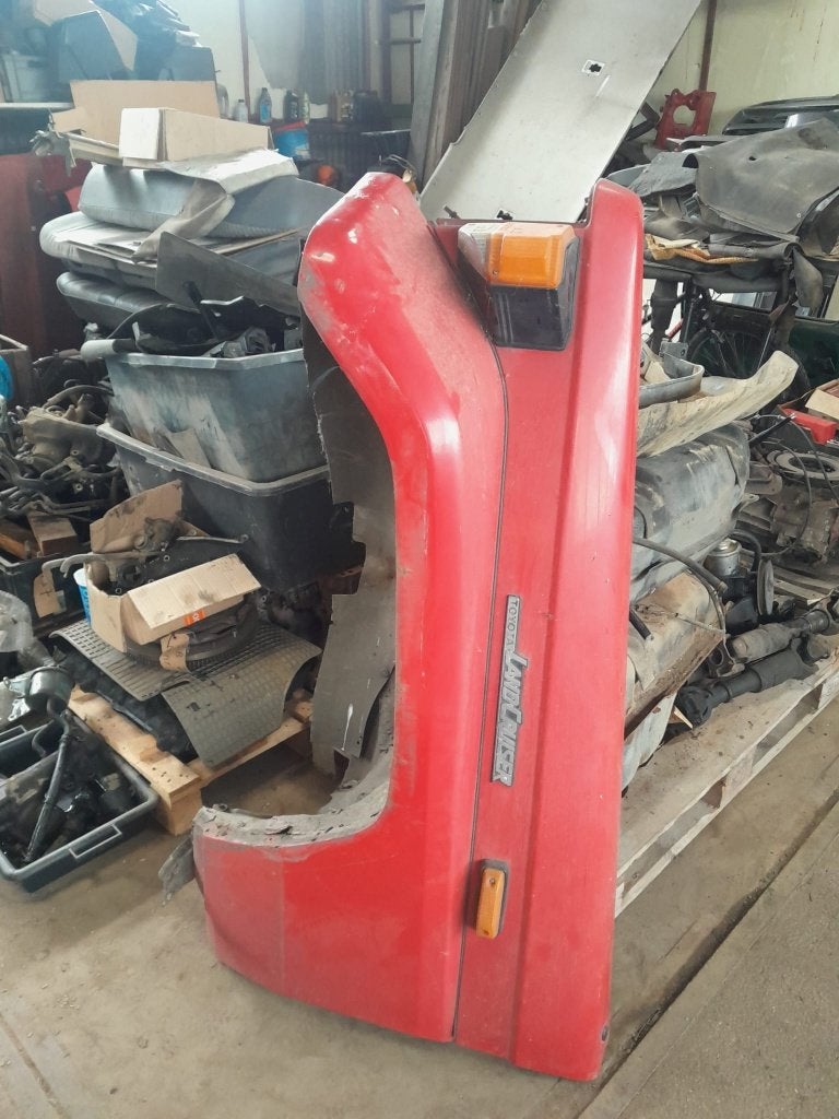LV Spatbord Toyota Landcruiser HZJ7/Land cruiser BJ-PZJ70/75, Ophalen, Gebruikt, Toyota, Spatbord