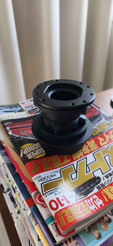 qr2 hub + 70mm adapter, Ophalen of Verzenden, Gebruikt