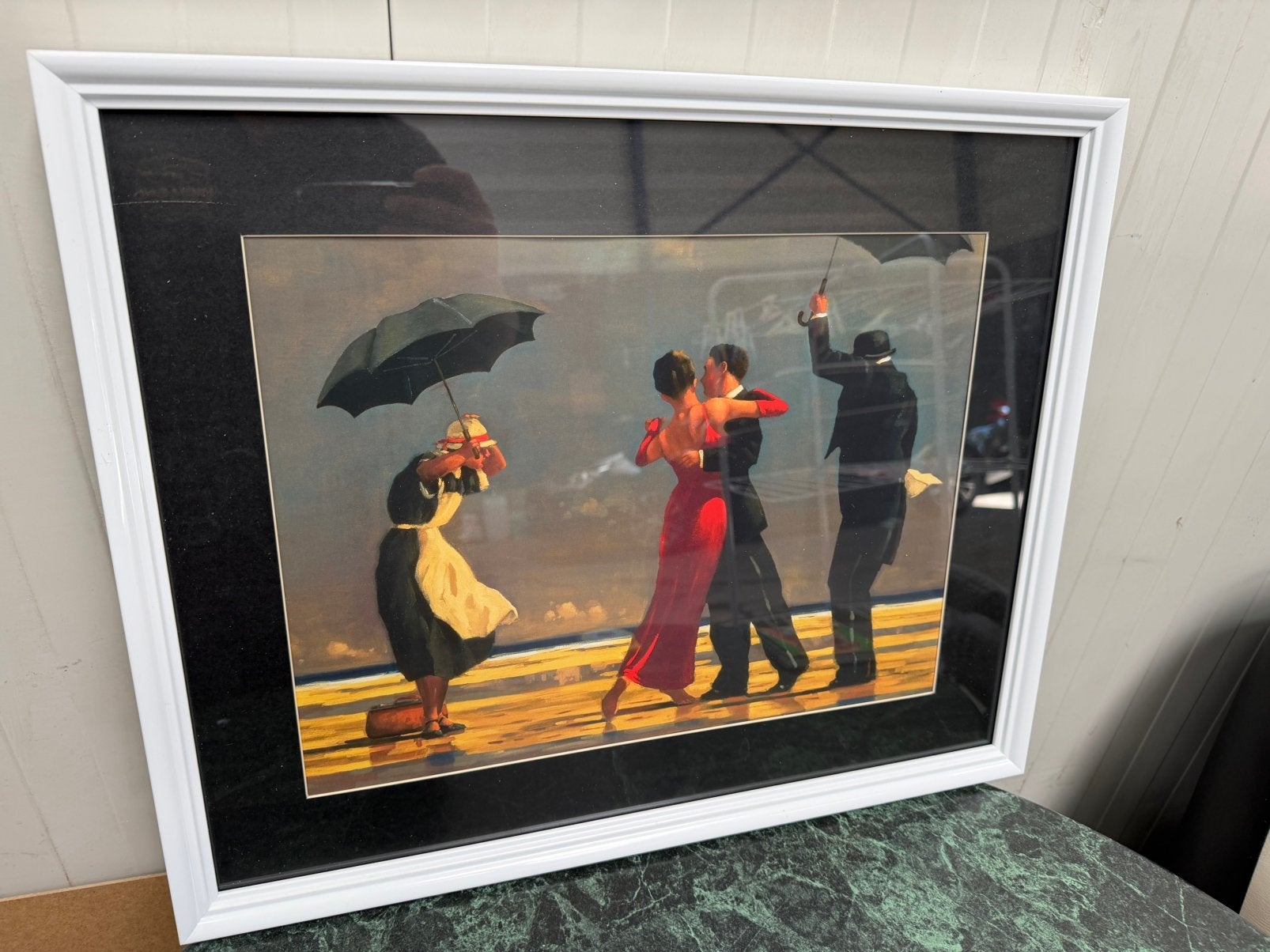 Jack Vettriano – The Singing Butler – ingelijste kunstprint, Ophalen