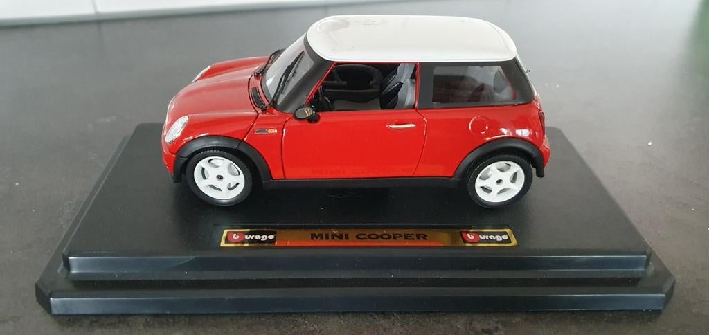 Bburago Mini Cooper modelauto, Ophalen of Verzenden, Nieuw