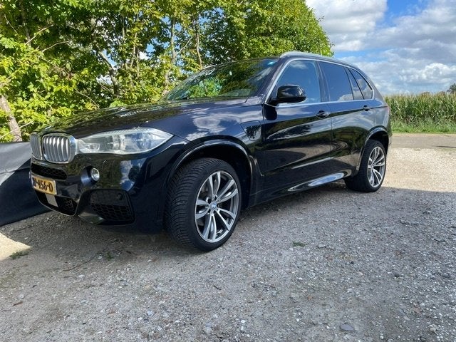 BMW X5 Xdrive40e Iperf. 313pk Aut 2015 M-style vol opties, Auto's, 4 cilinders, Zwart, Bruin, Vierwielaandrijving