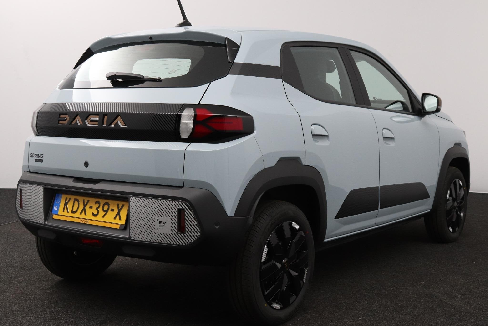 Dacia Spring electric 100 Extreme | 3 jaar Fabrieksgarantie, Auto's, 970 kg, Stof, Huisgarantie, Met garantie (alle)