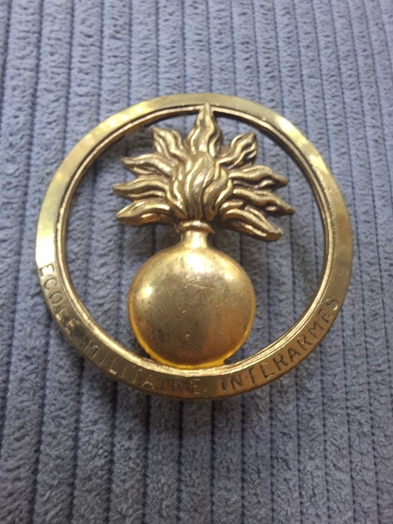 Baretembleem École Militaire Interarmes (EMIA), Verzenden, Landmacht, Overige gebieden, Embleem of Badge