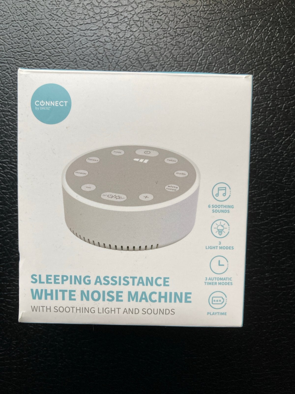 CONNECT by DRESZ Slaapmachine met Witte Ruis en Licht, Ophalen of Verzenden, Nieuw