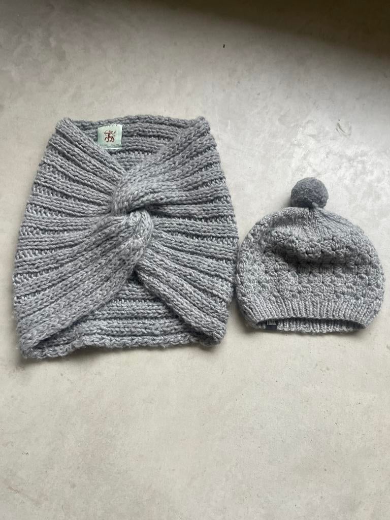 Prachtige set van Inti sjaal/stola grijs Nieuw, Kleding | Dames, Mutsen, Sjaals en Handschoenen, Nieuw, Ophalen of Verzenden