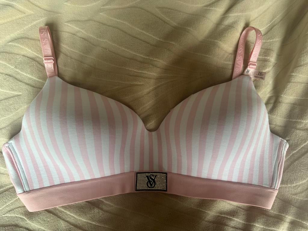 Victoria's Secret glanzende beha Roze, Kleding | Dames, Ondergoed en Lingerie, Ophalen of Verzenden, Zwart, BH
