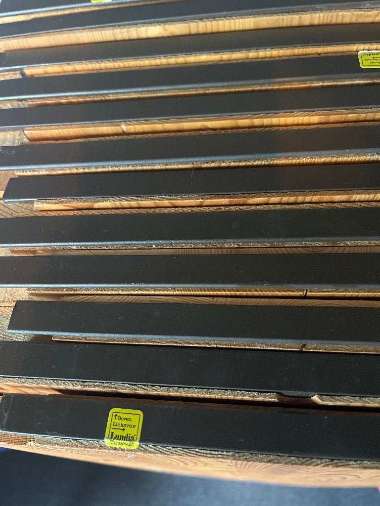 Lundia planken en schappennen/pinnen, Ophalen, Gebruikt