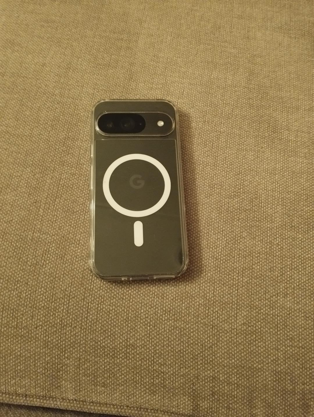 Google Pixel 9 met hoesje en screenprotecter + Google Pixel, Sieraden, Tassen en Uiterlijk, Google, Zwart, Ophalen of Verzenden
