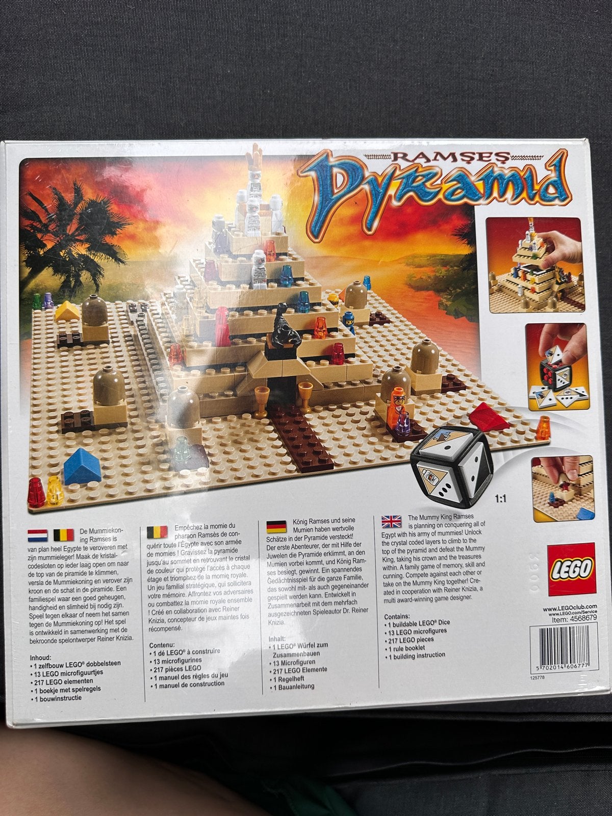 LEGO Ramses Pyramid bordspel - nieuw, Verzenden, Nieuw, Overige merken