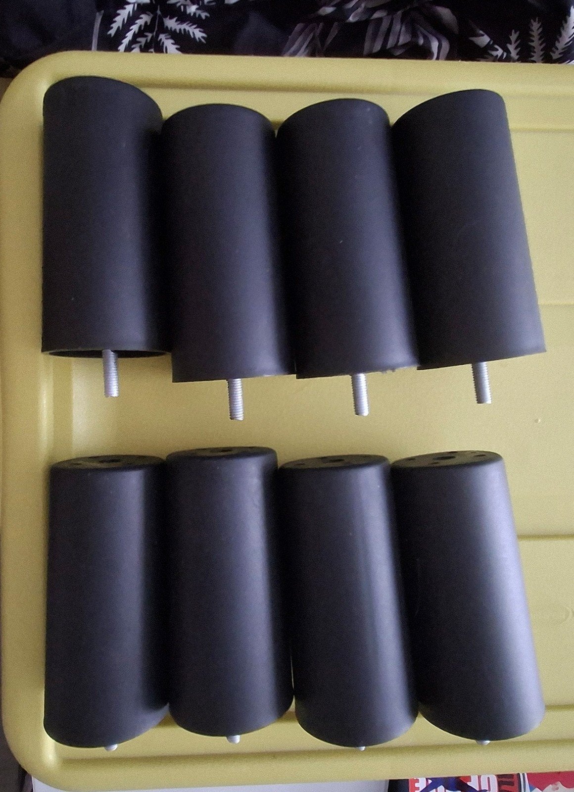 pootjes boxspring 12cm, Ophalen, Nieuw, Tweepersoons