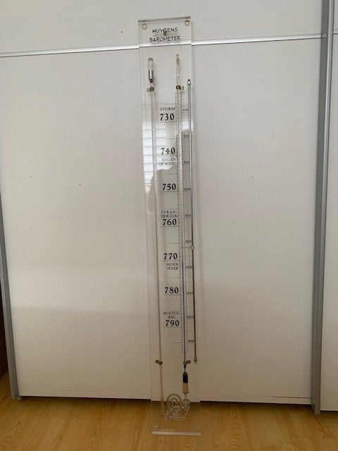 Huygens barometer, Ophalen, Gebruikt, Barometer