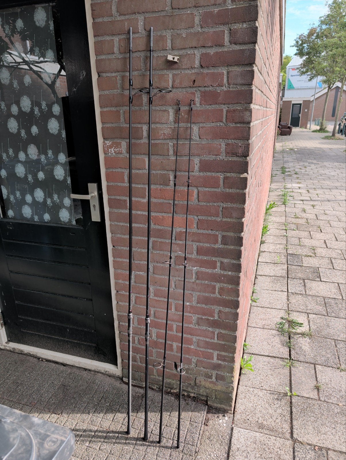 2x Shimano TX2 12'0 - 3.66m - 2.75lbs. gebruikt., Watersport en Boten, Hengelsport | Karpervissen, Ophalen, Gebruikt, Werphengel