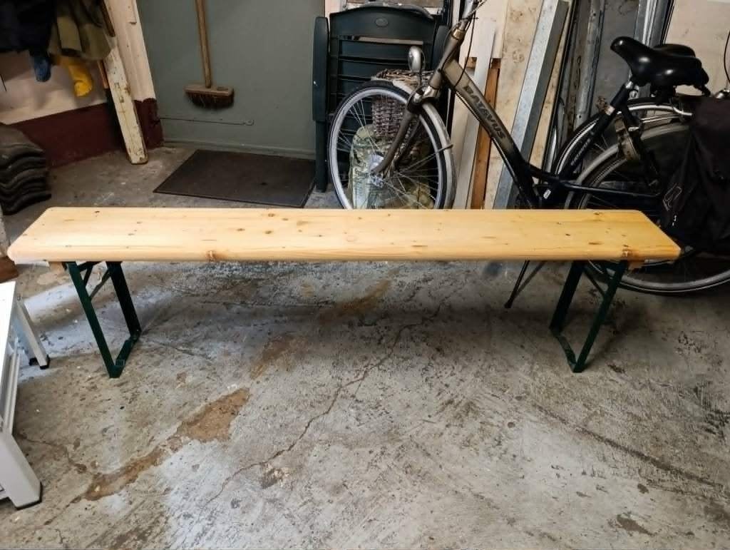 Houten Tuinbank inklapbaar, Tuin en Terras, Ophalen, Nieuw, Hout