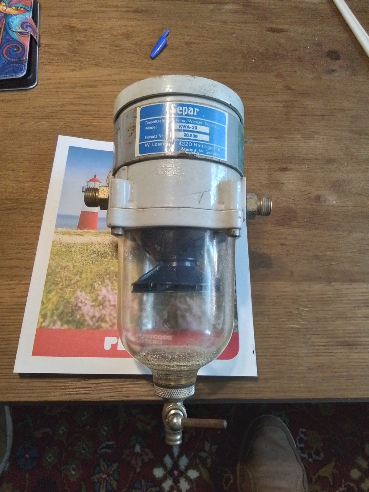 Separ KWA-20 Diesel Filter/Water Separator, Ophalen of Verzenden, Gebruikt