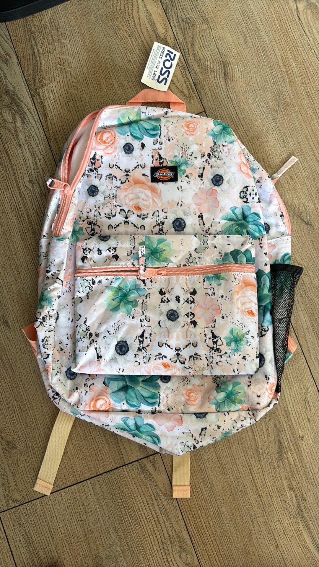 Dickies schooltas bloemen mooie kleuren uit amerika, Sieraden, Tassen en Uiterlijk, Tassen | Rugtassen, Ophalen of Verzenden, Zo goed als nieuw