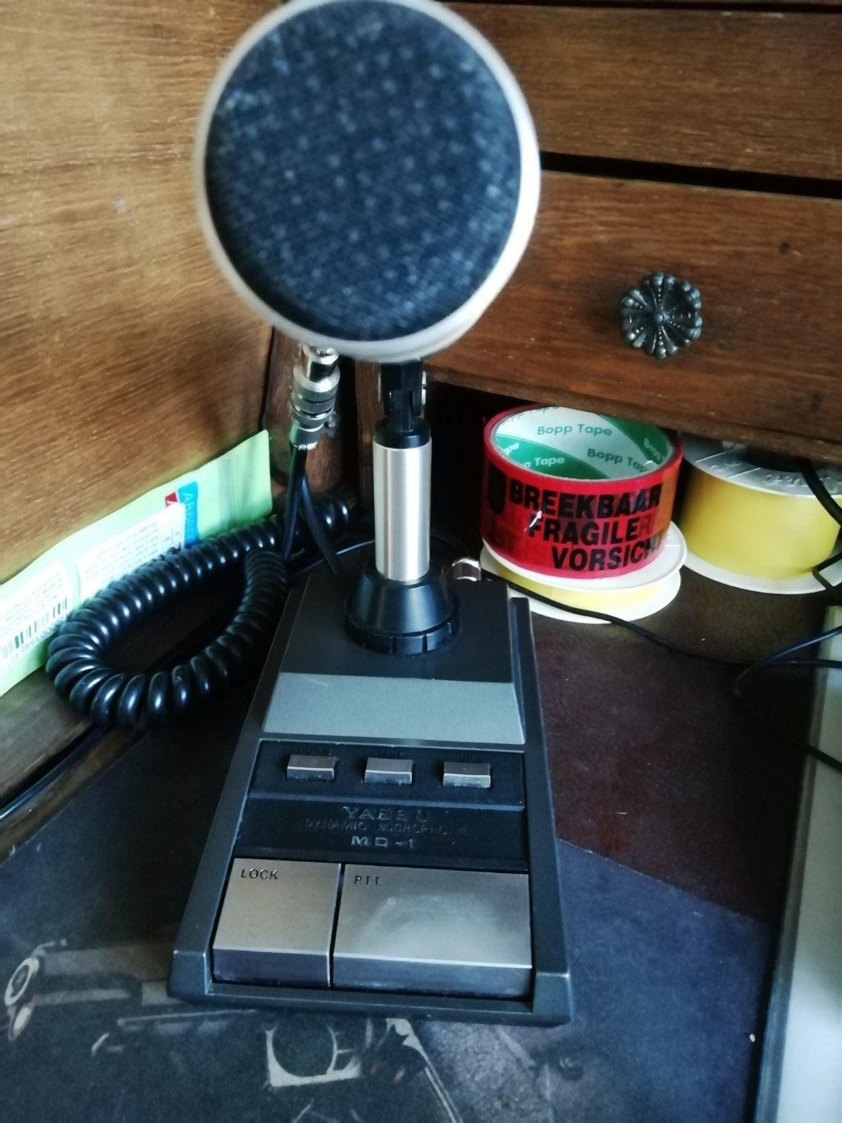 Yaesu md 1, Telecommunicatie, Zenders en Ontvangers, Ophalen of Verzenden, Zo goed als nieuw, Zender en Ontvanger