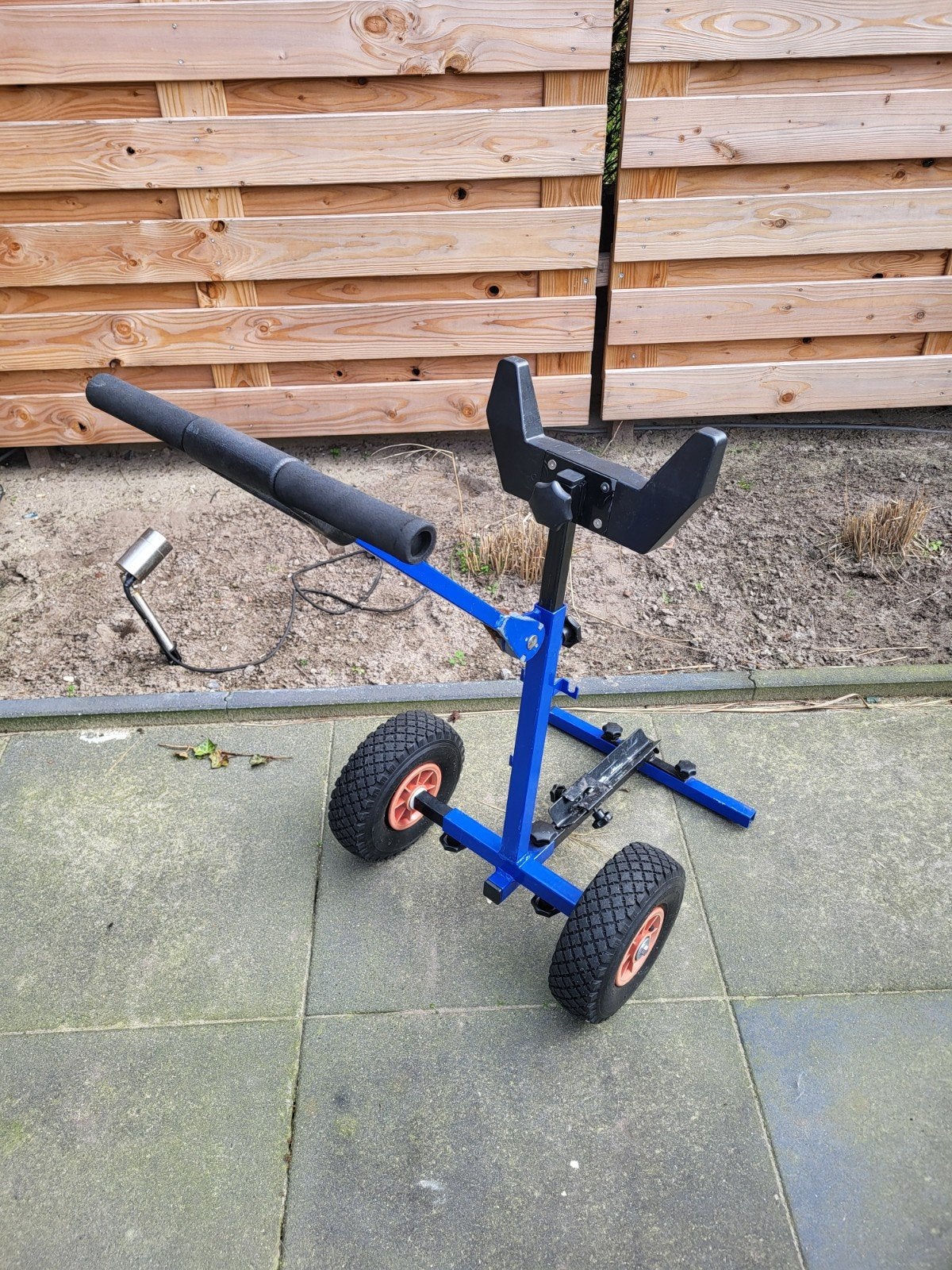 Trailer / Bok voor buitenboordmotor, Ophalen of Verzenden, Gebruikt, Motor en Techniek