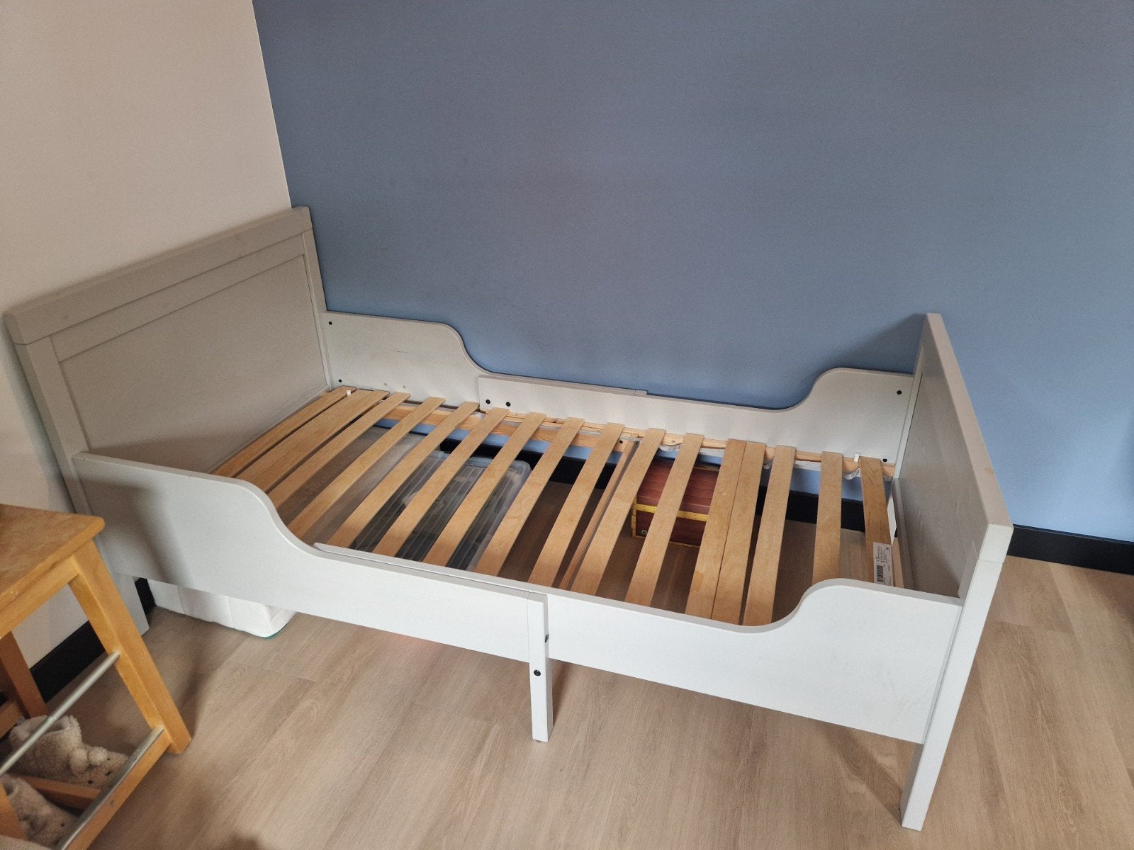 IKEA Sundvik meegroeibed grijs, 80 cm breed, Ophalen, Gebruikt, Eenpersoons, 80 cm