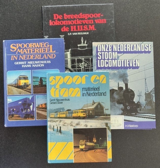 Nederlandse spoorwegboeken uitgeverij de Alk, Ophalen of Verzenden, Gebruikt, Trein, Boek of Tijdschrift