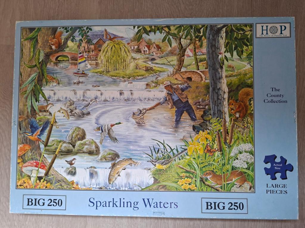 Hop puzzel, Hobby en Vrije tijd, Denksport en Puzzels, Ophalen of Verzenden, Minder dan 500 stukjes, Gebruikt