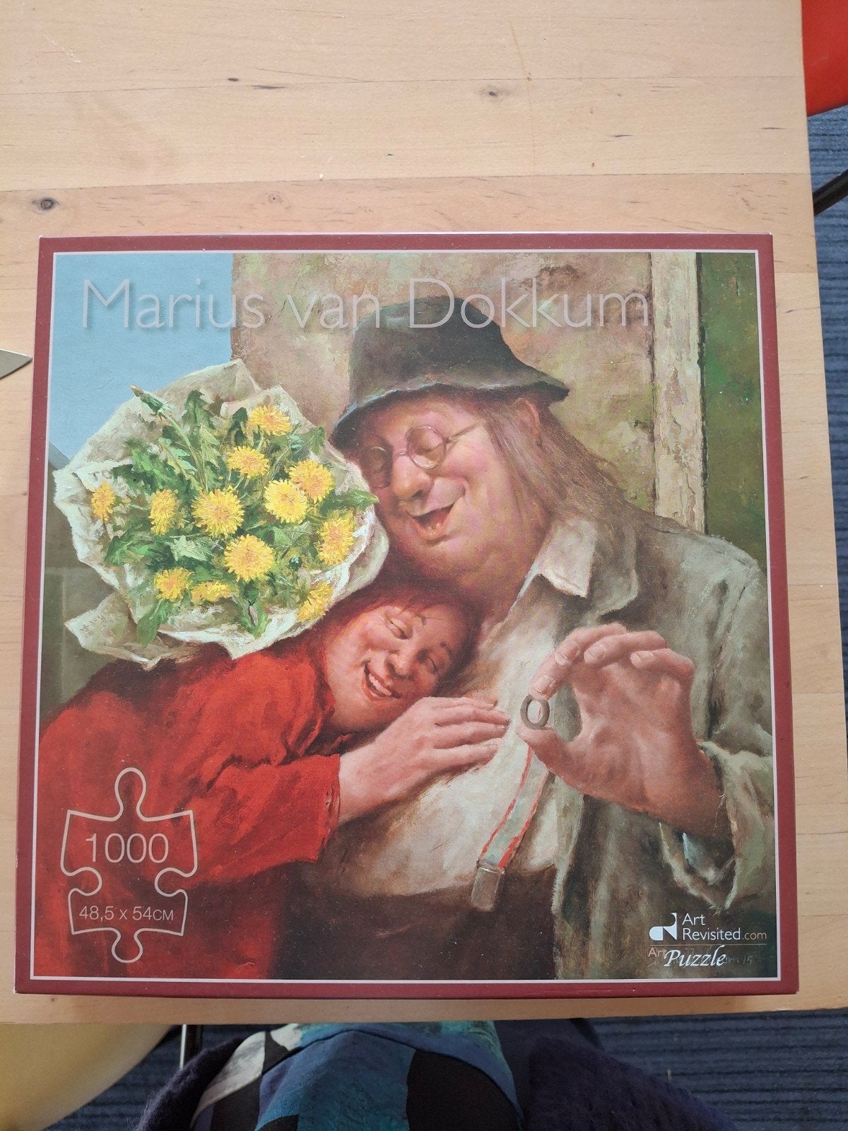 Marius van Dokkum puzzel, Hobby en Vrije tijd, Ophalen of Verzenden, 500 t/m 1500 stukjes, Zo goed als nieuw