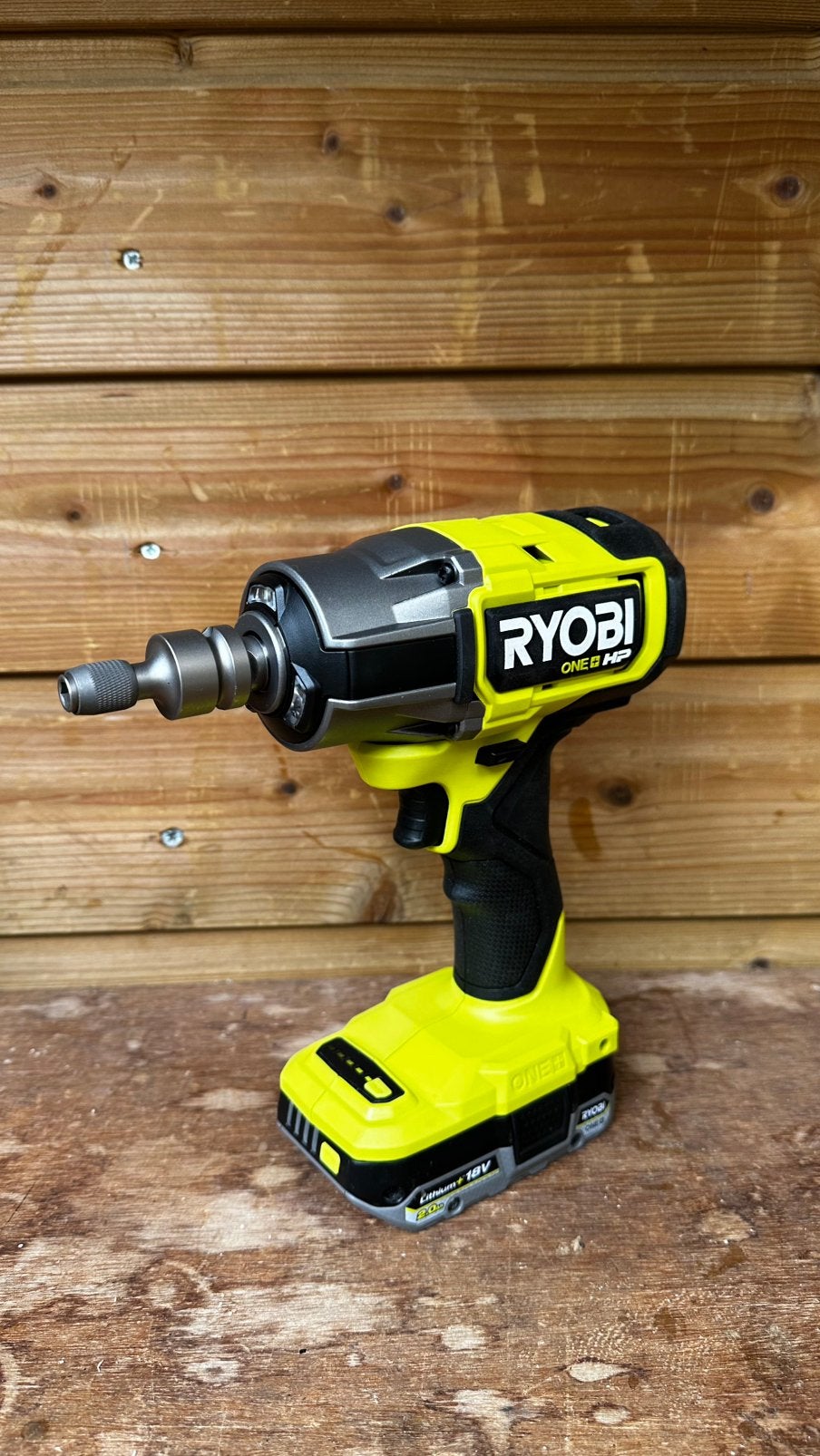 Ryobi RIW18X Accu Slagmoersleutel 900Nn, Doe-het-zelf en Verbouw, 600 watt of meer, Variabele snelheid, Overige typen, Ophalen of Verzenden
