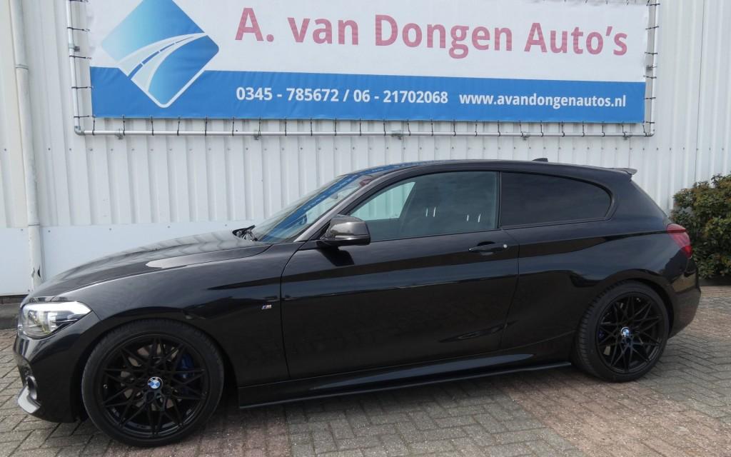 Bmw 1-SERIE 116I M Sport,Navi,Led,H&K,PDC,Bltooth,APK 14-4-2, 1-Serie, Gebruikt, Euro 6, 4 stoelen